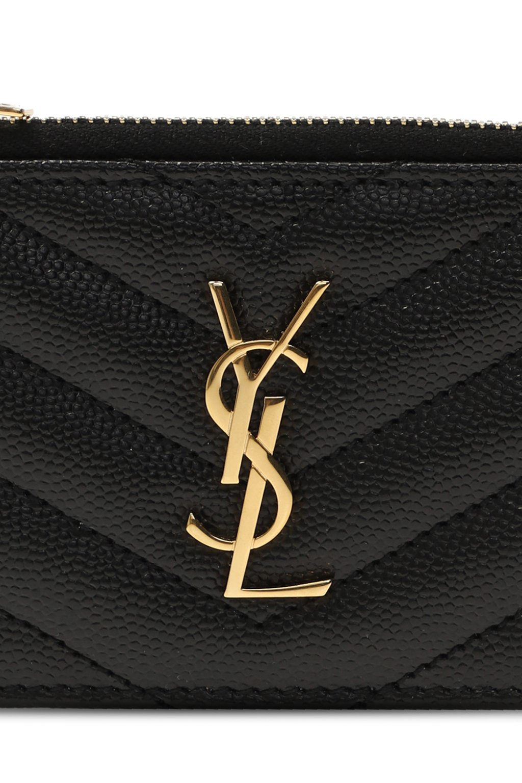 IetpShops Morocco - Black Logo card case Saint Laurent - Saint